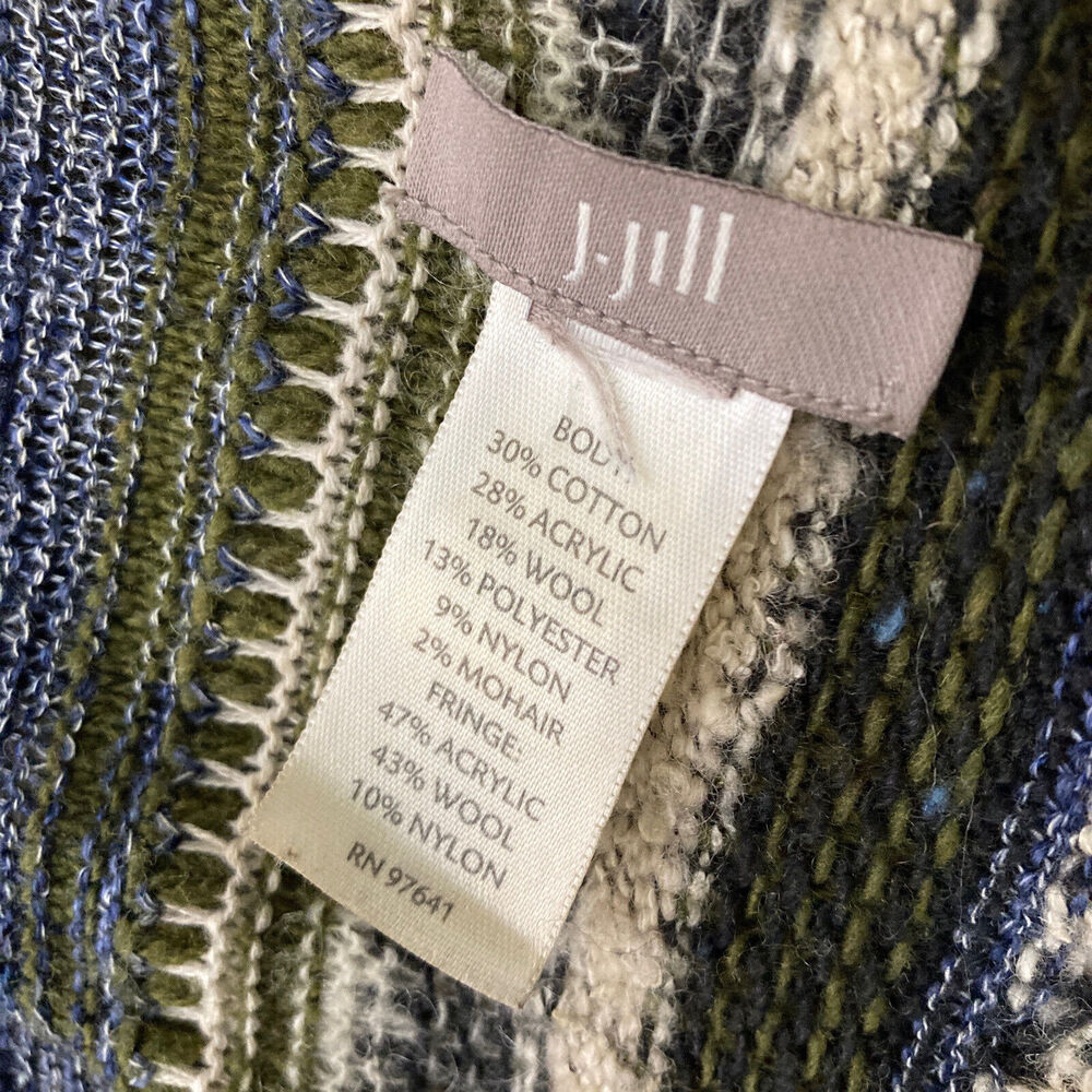 Women's Multicolor Patterned Sweater - Picture 4 of 9